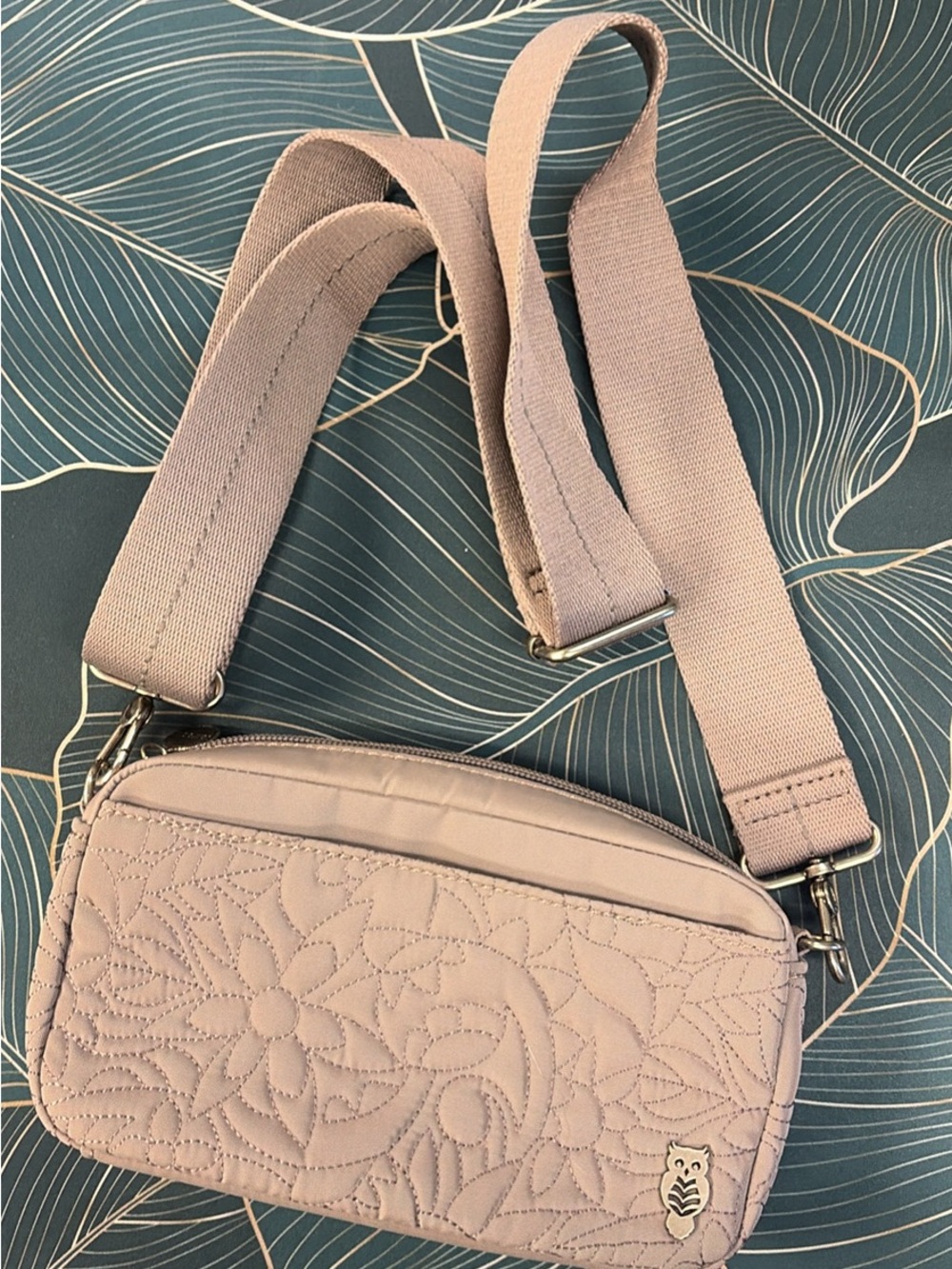 Sakroots Quilted Floral Crossbody Bag